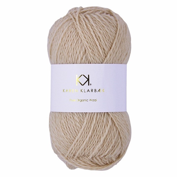 Karen Klarbæk Pure Organic Wool - Beige 