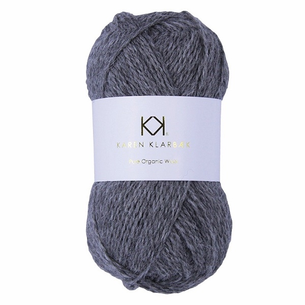 Karen Klarbæk Pure Organic Wool - Grey Melange