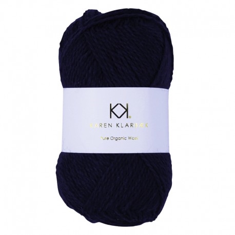 Karen Klarbæk Pure Organic Wool - Navy Blue