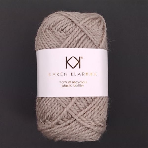 Karen Klarbæk Recycled Bottle Yarn - Dark linen