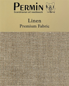 Linen Premium Fabric - Natur / ufarvet