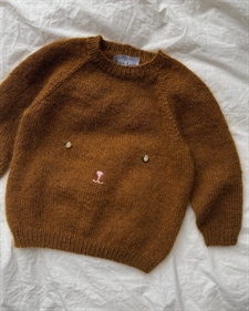 Bamsesweater - PetiteKnit <br> Str. 3 mdr - 7 år